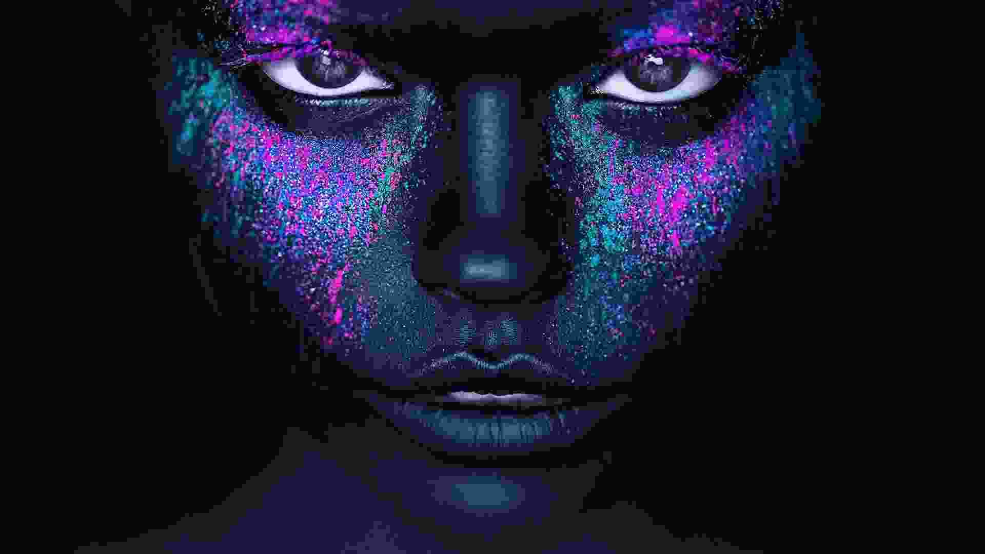 The effect of multicolor painting The effect of multicolor painting